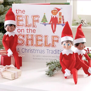 The Elf on the Shelf A Christmas Tradition hardback kids book
